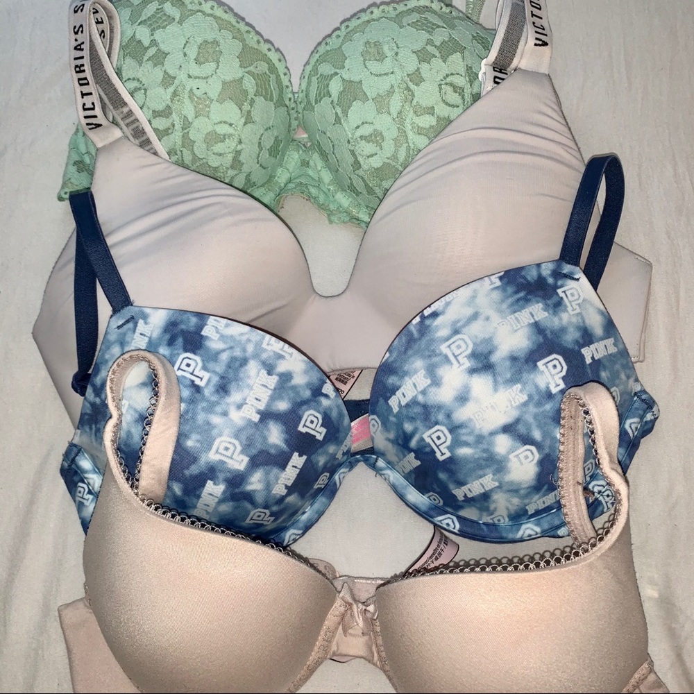Victoria’s Secret / Pink 32B Bra LOT of 4